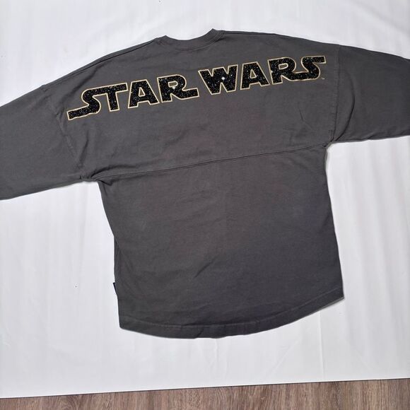 DISNEY PARKS STAR WARS Galaxy's Edge Spirit Jersey Grey XS - Picture 4 of 7